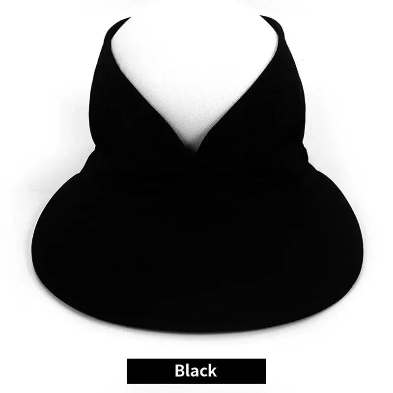 Sport Sun Visor Hats Empty Top Baseball Sun Cap Ladies Sun Hats with UV Protection Beach Sun Hats for Young Girls Women